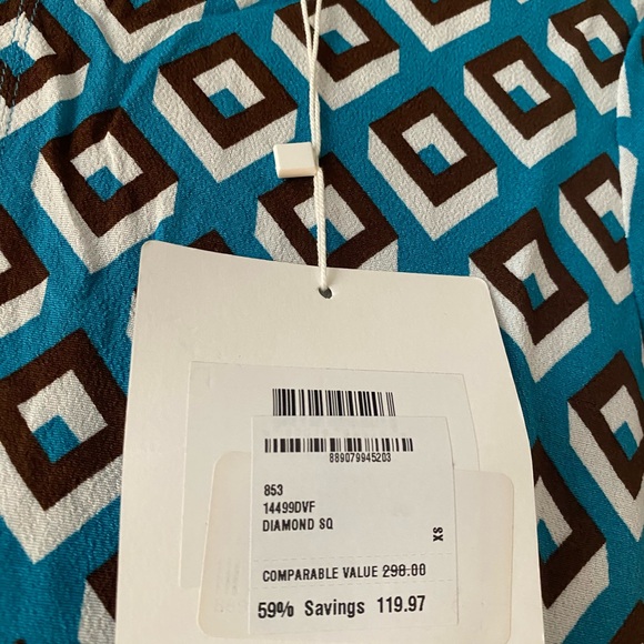 🌸DIANE VON FURSTENBERG MINI DRESS🌸 - Picture 3 of 5